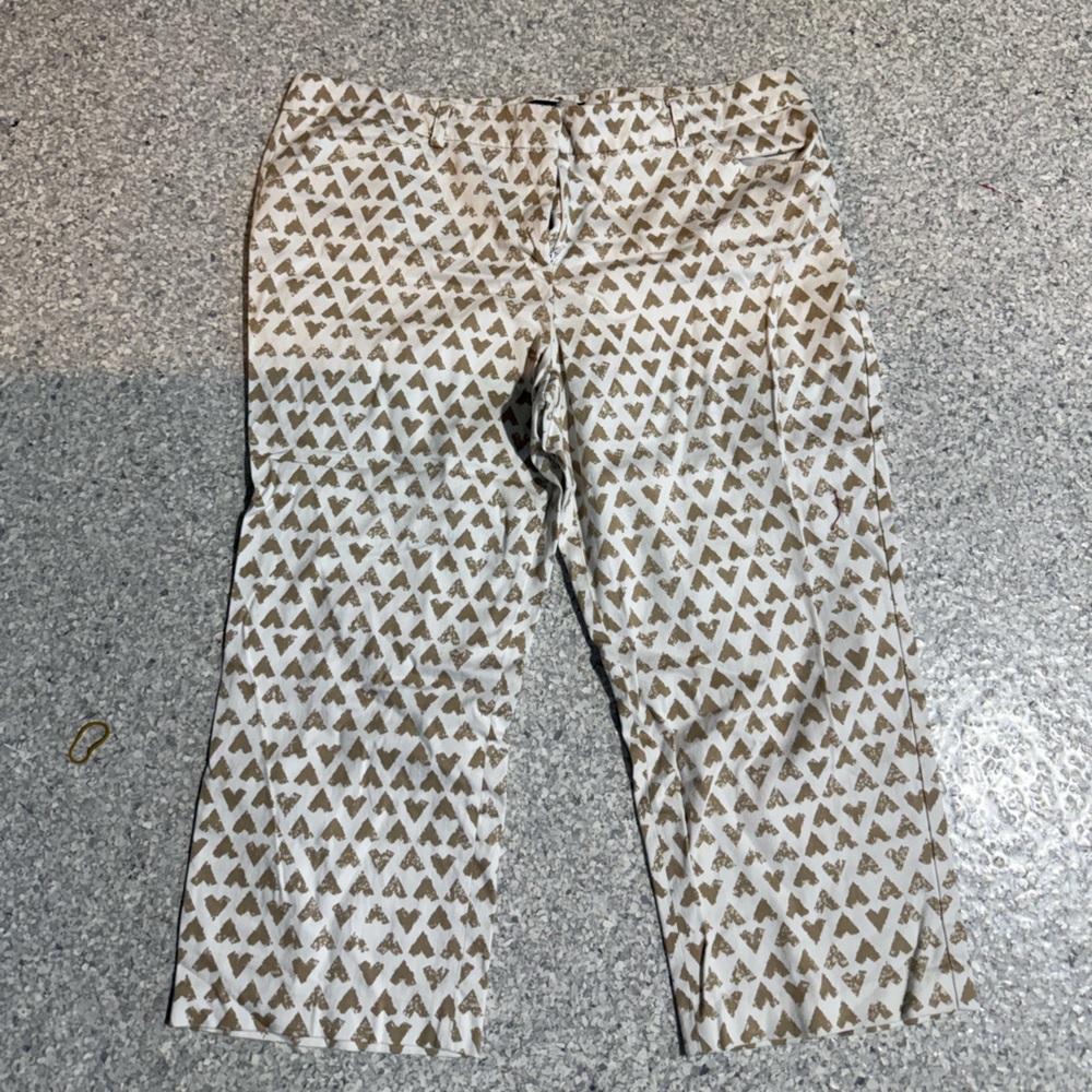 Zac & Rachel Tan Cropped Chinos for Effortless Style